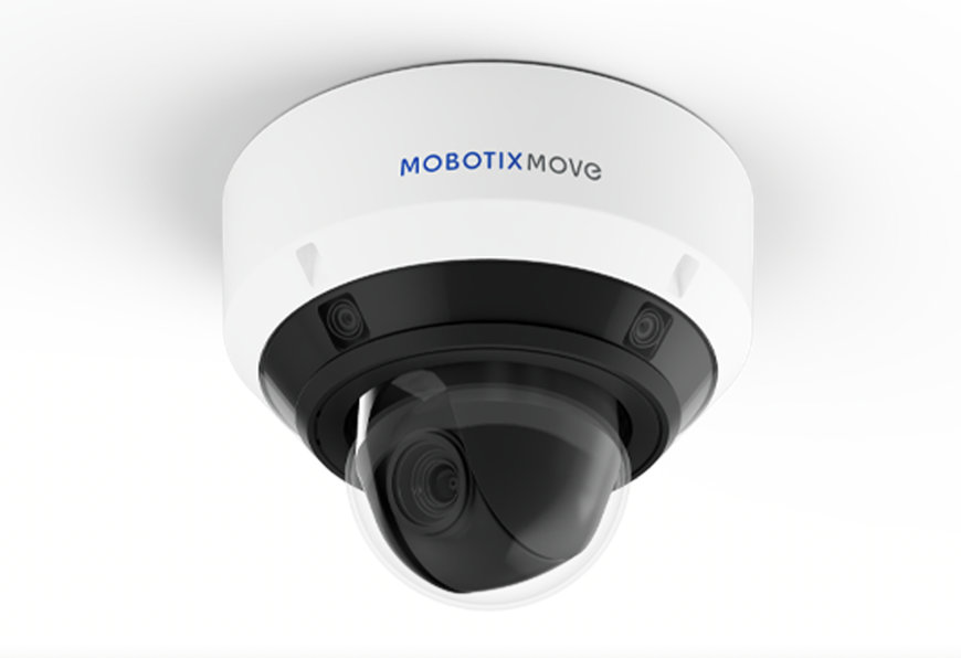 MOBOTIX MOVE Multisensor PTZ Combo - Rundumblick, Detailgenauigkeit und Agilität in einer Kamera